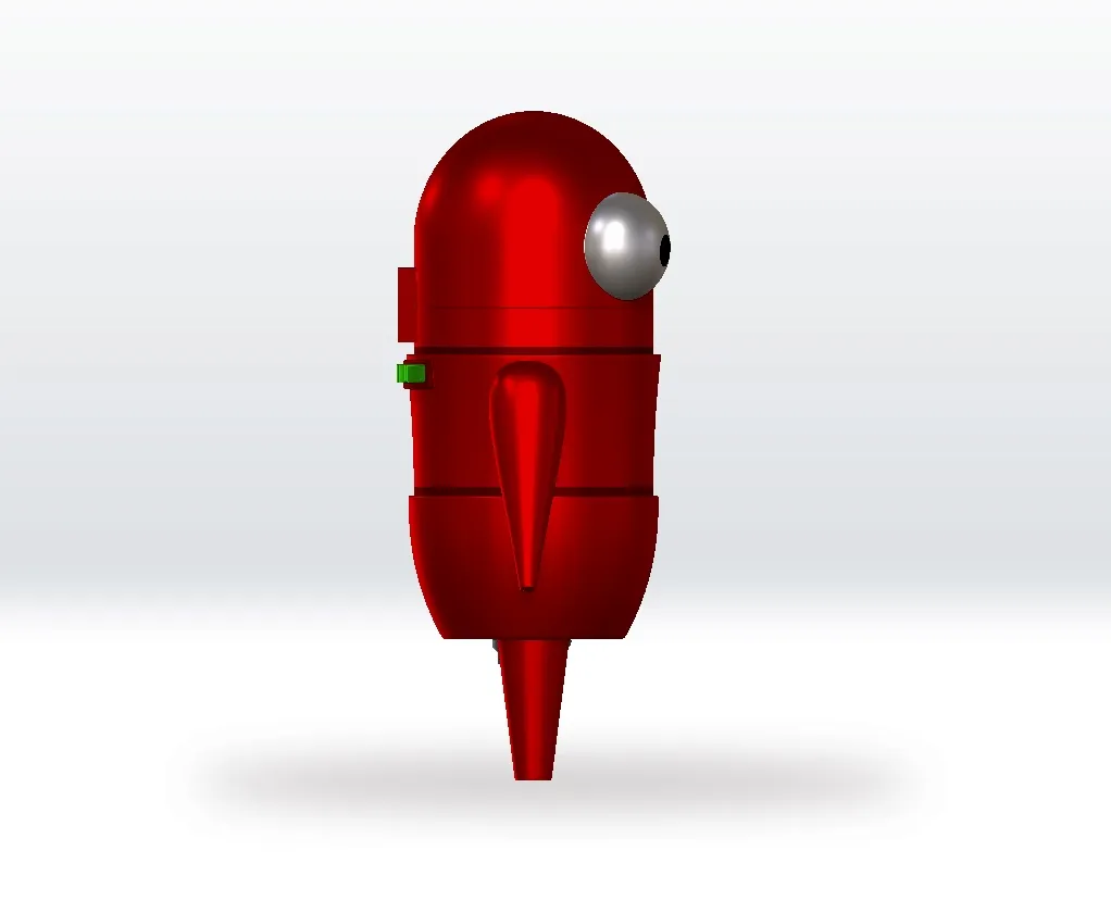 Repo Red STL file 3D Model Character Fanart