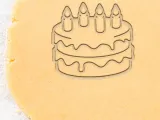 Birthday Cake Cookie Cutter, Biscuit Cutter-0