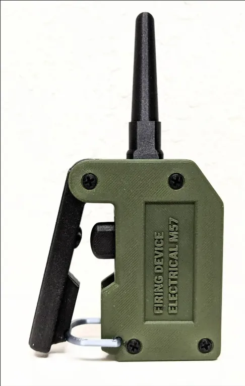 3D printed C4 Detonator with Realistic Click Fidget