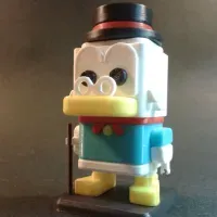 SQUARED SCROOGE MCDUCK - DISENY CHARACTERS COLLECTION-5