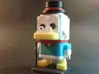SQUARED SCROOGE MCDUCK - DISENY CHARACTERS COLLECTION-5