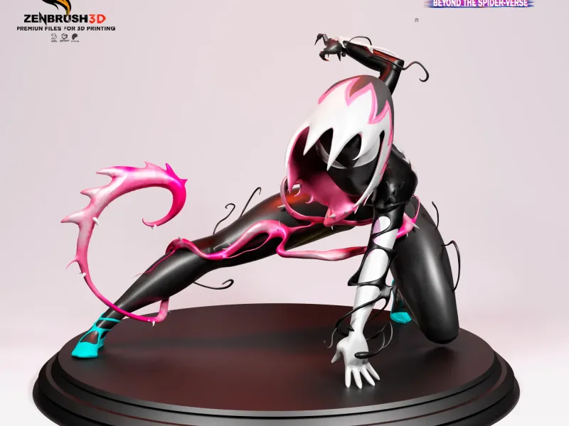GWEN STACY SYMBIOTE - SPIDERMAN 3D PRINTING