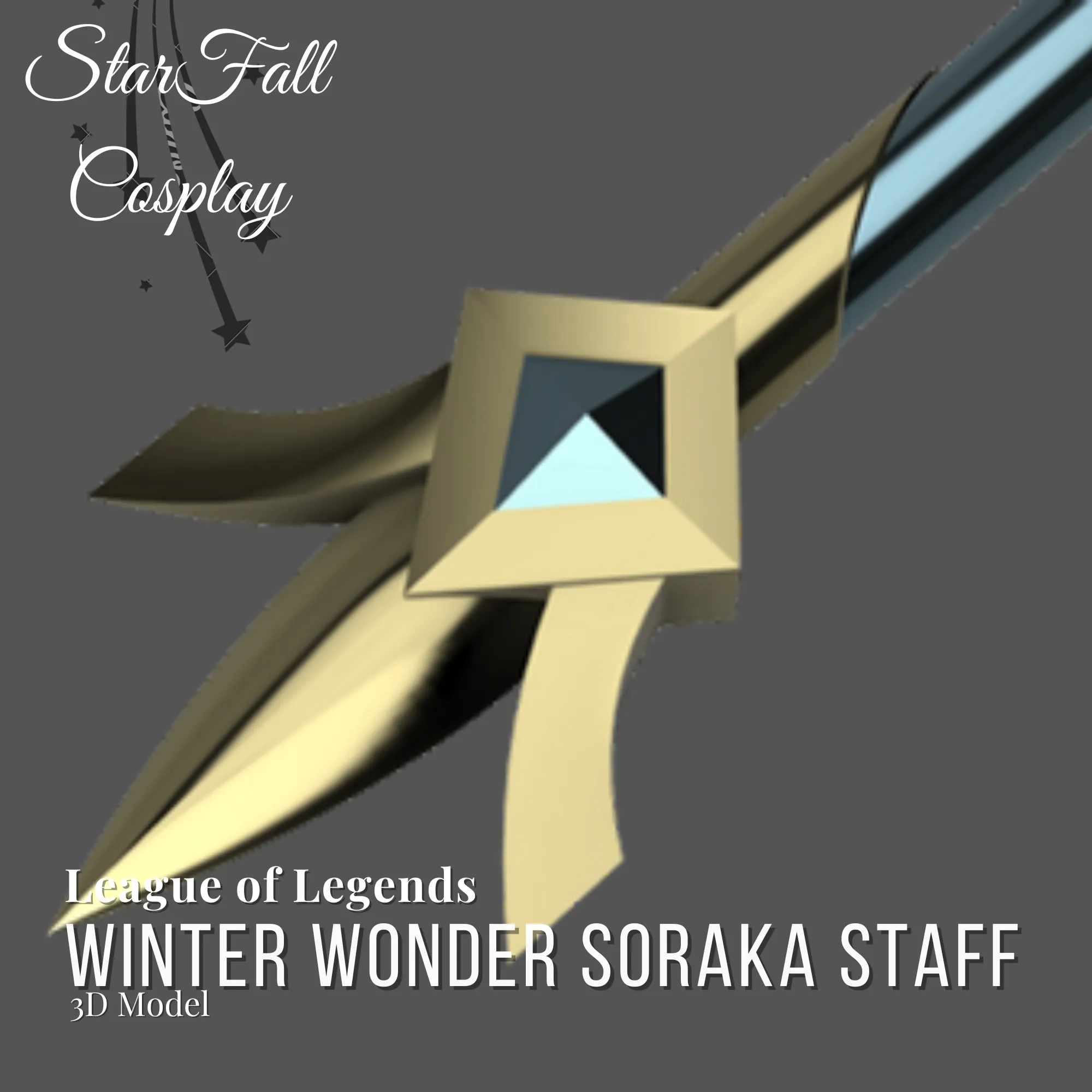 Winter Wonder Soraka Staff League of Legends