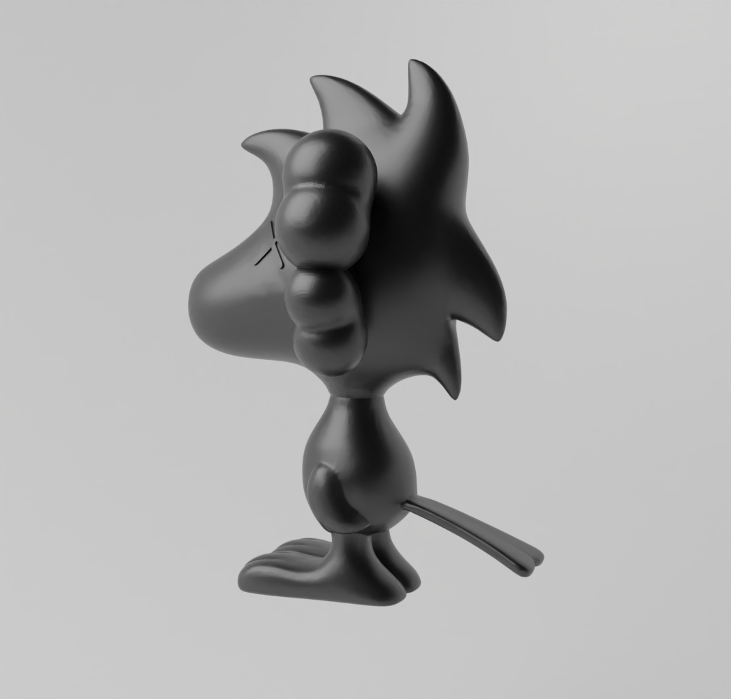 Kaws Snoopy x Woodstock Art Toy Fan Art, 3D models download