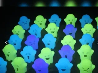 Ghost Emoji Decorations for Halloween
