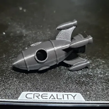 Rocky The Small Rocket Ship Calibration Test Settings Benchy-0