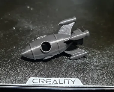 Rocky The Small Rocket Ship Calibration Test Settings Benchy-0