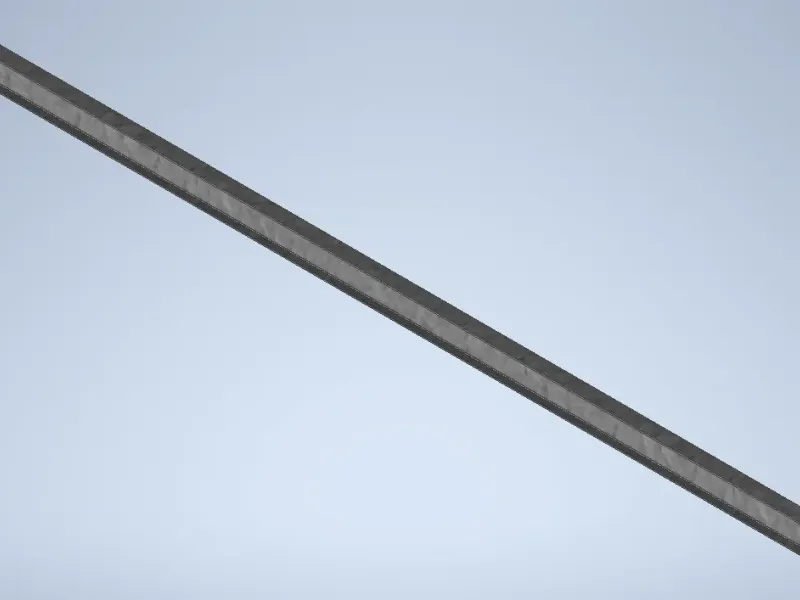 Steel Beam Scale 1:50
