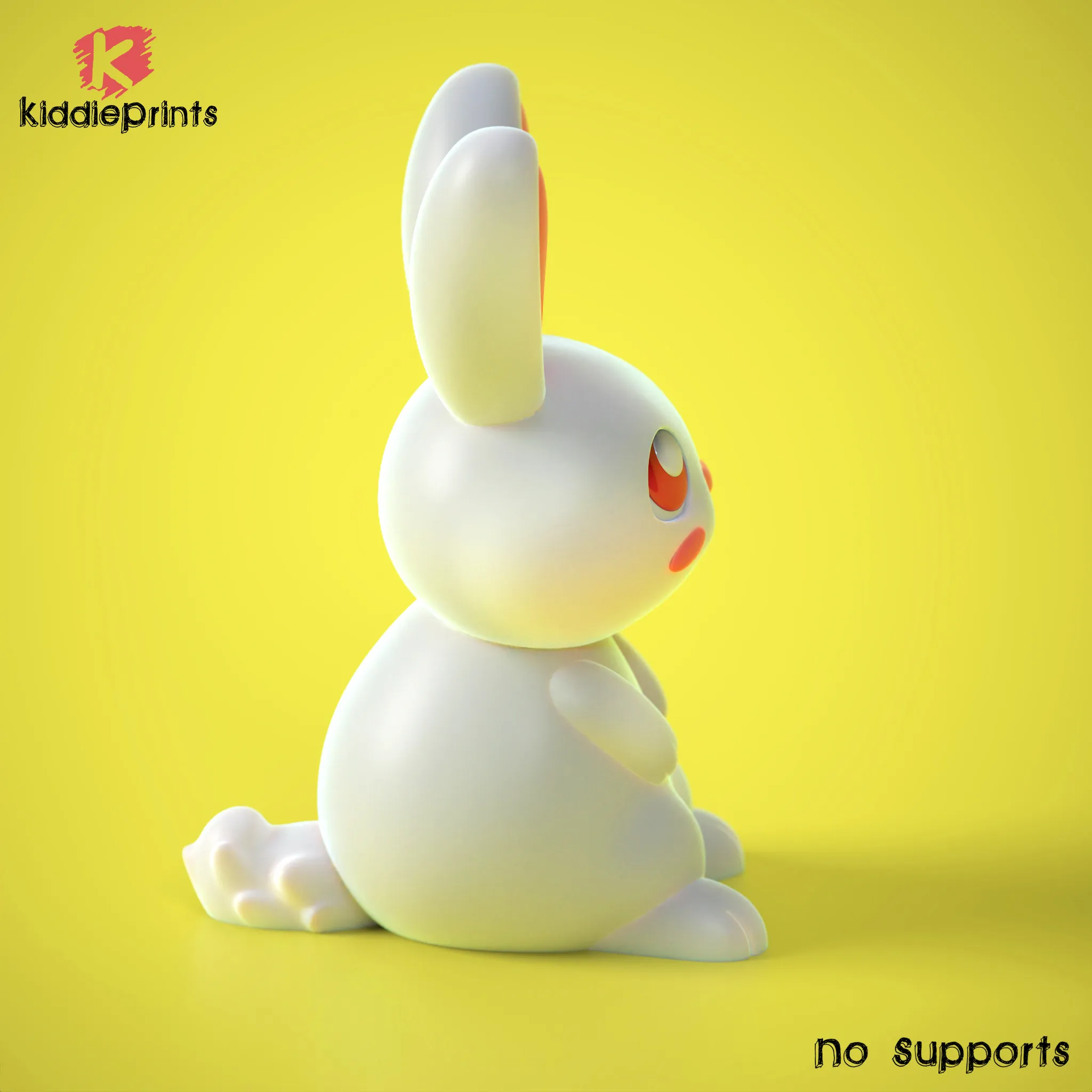CUTE TINY RABBIT ( NO SUPPORTS)