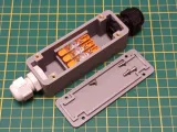 Junction box for WAGO connectors with M16/PG9 cable gland-1
