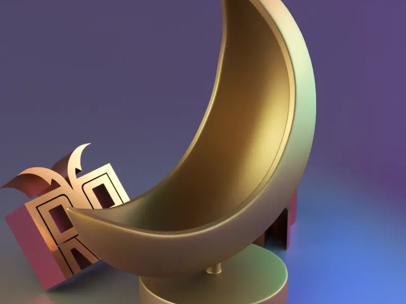 Moon Crescent Vase