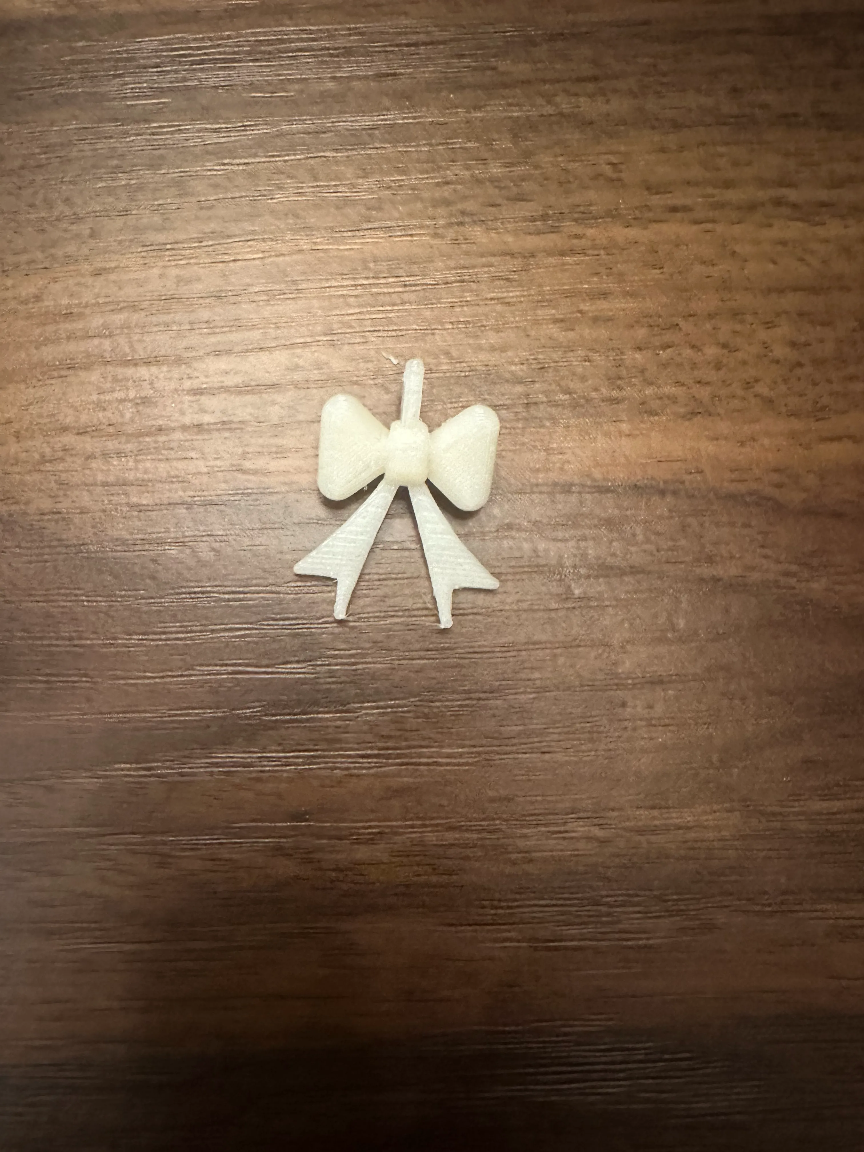 Bow keychain charm