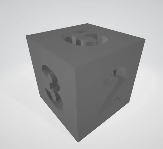 test cube level