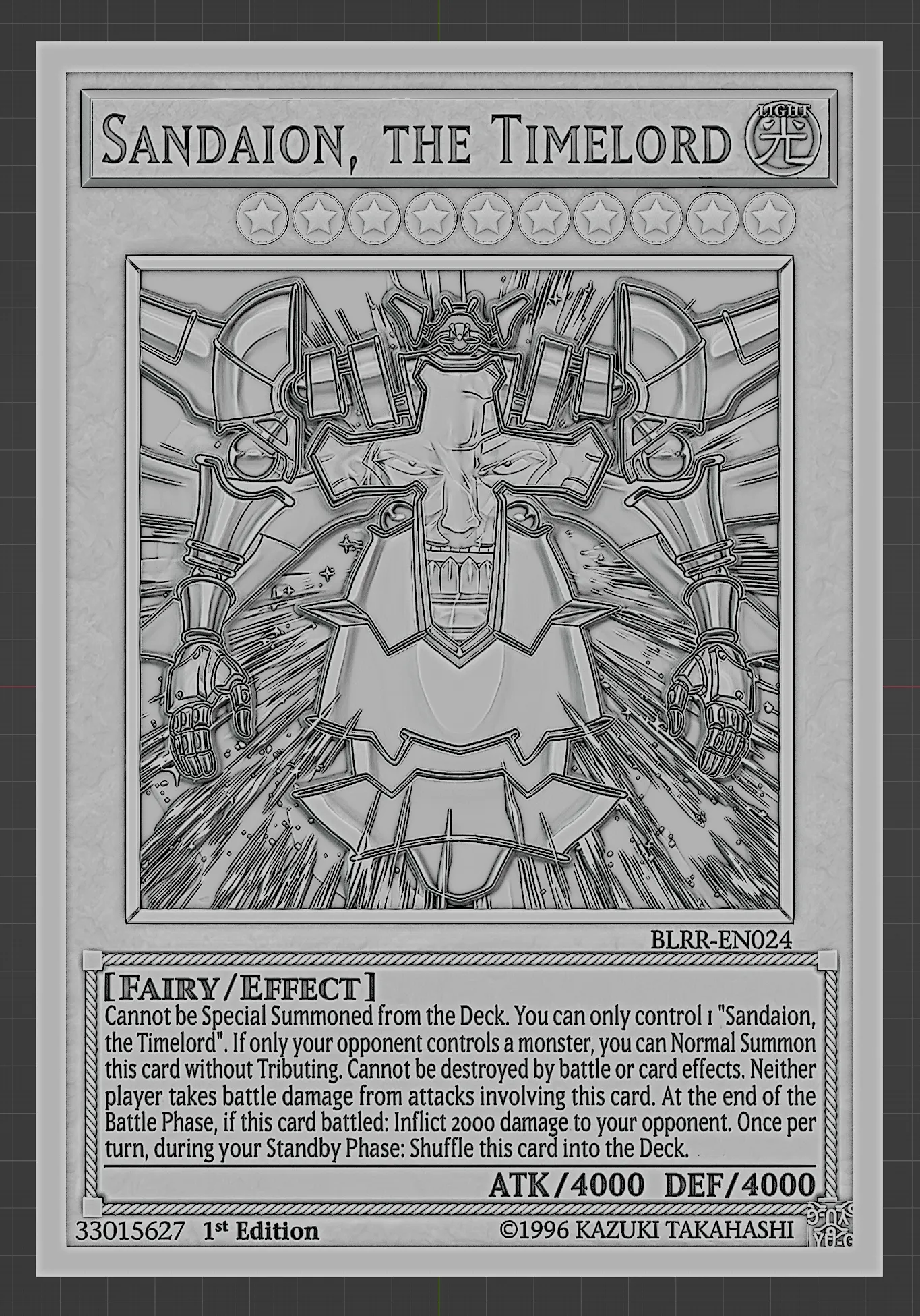 Sandaion, the Timelord - yu-gi-oh!