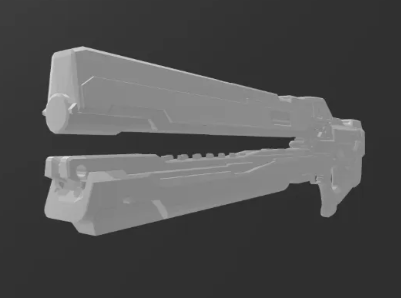 HALO Weapon Set Railgun | 3D models download | Creality Cloud