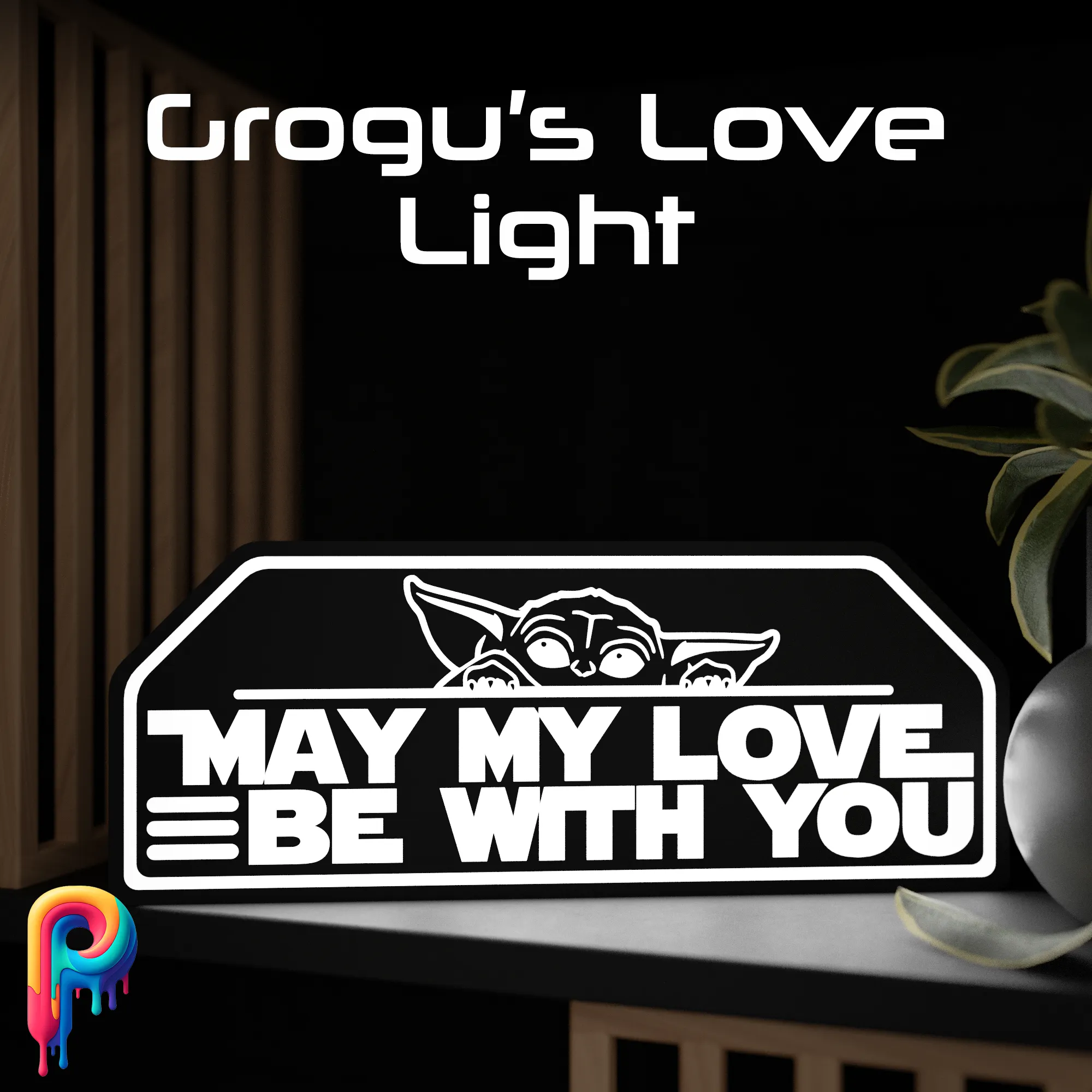 Grogu's Love Light by Polymeria