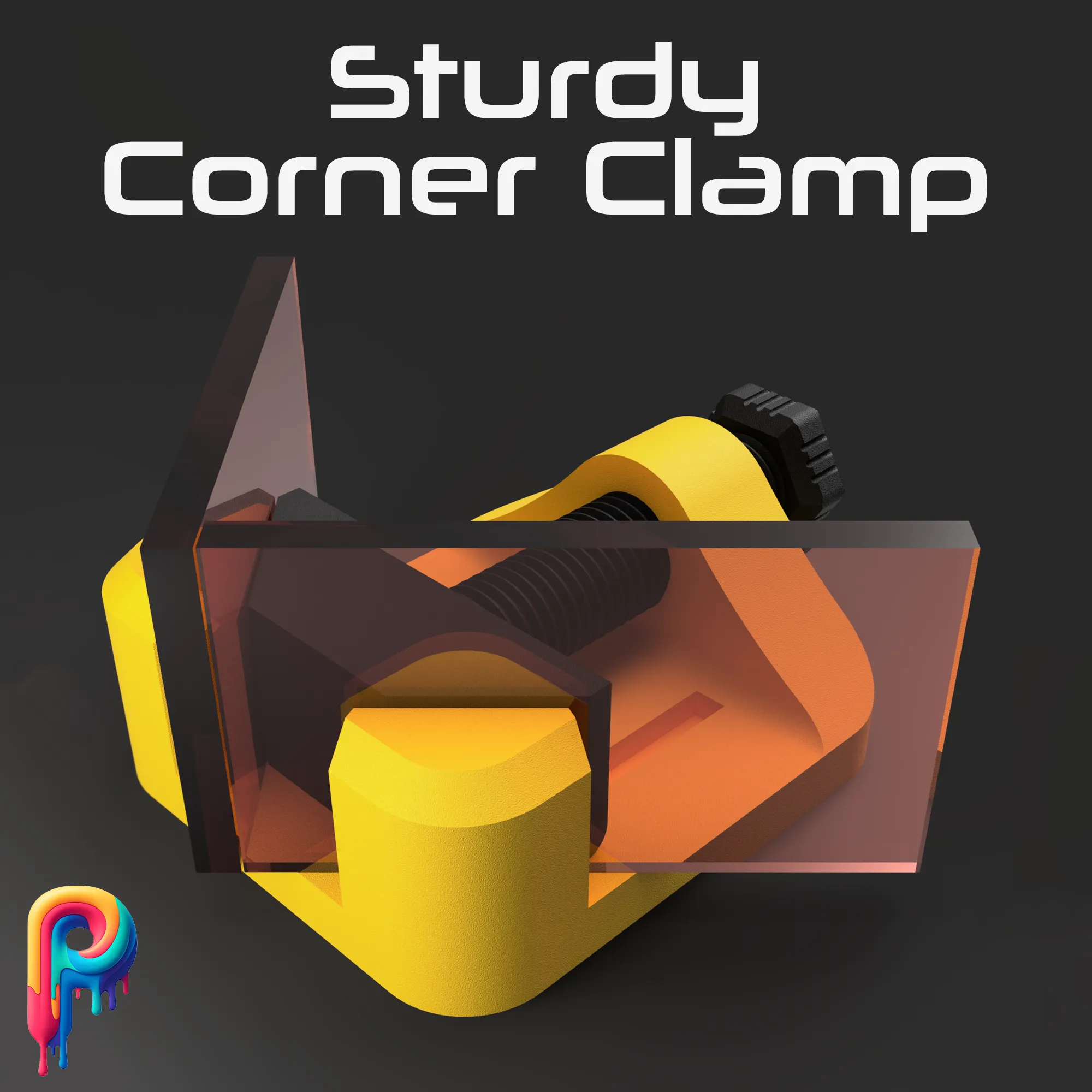 Sturdy Corner Clamp by Polymeria