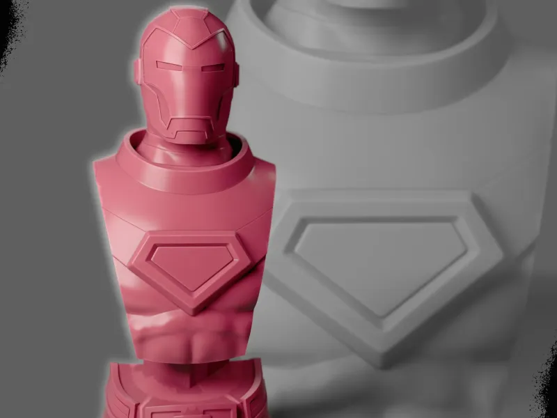 Iron Man Modulare Büste – Eine Hommage an das Genie und den Milliardär