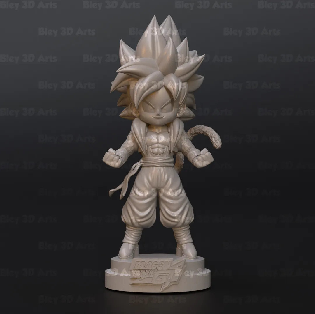 Gogeta_Chibi_STL