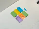 Rainbow-colored SD card and TF card storage box, Expandable-6