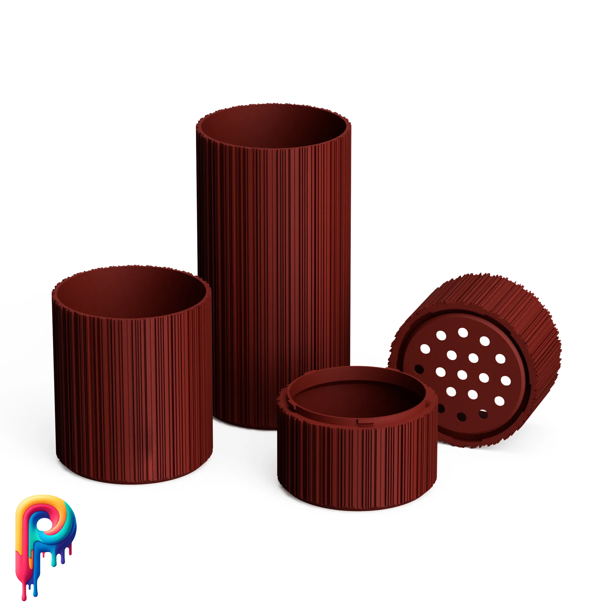 Linea Vase & Planter Set by Polymeria