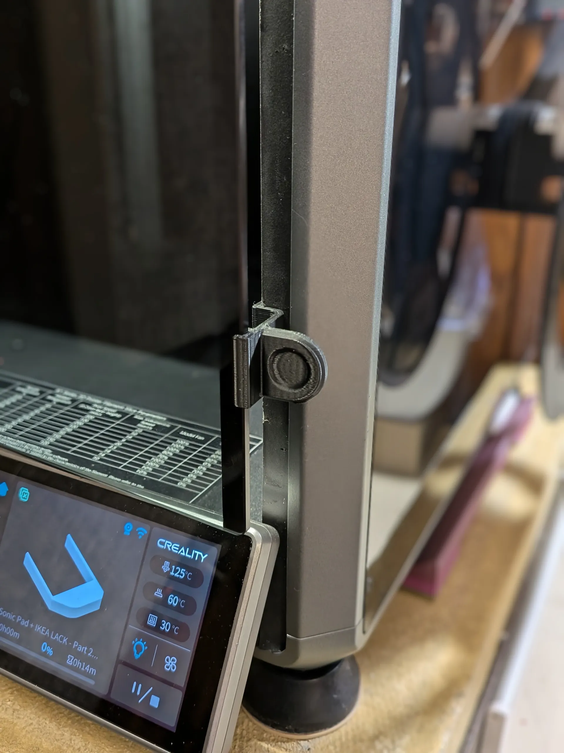 3D Printer Files | 3MF File | Simple K1/K1C Door Clip | Creality Cloud