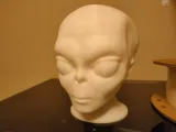 Alien Head on a stand-2