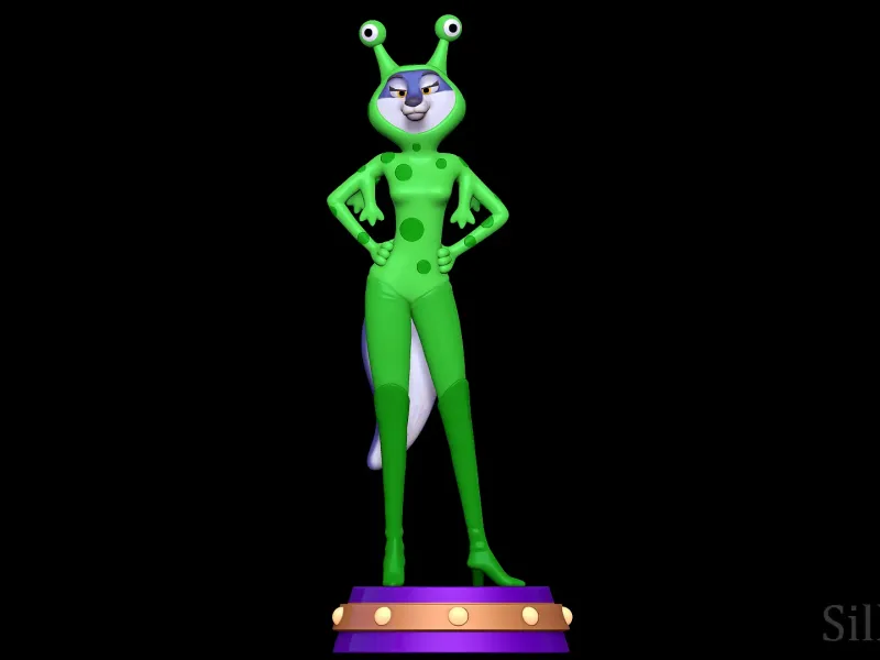 Porsha Crystal Alien Suit - Sing 2