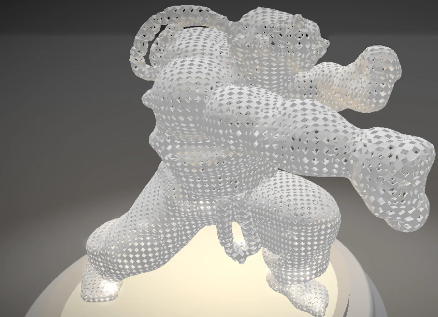 Street Fighter Ryu 3D LED Lamp - Hadouken Pose for Gamers!