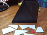 Triangle-in-triangle puzzle / Головоломка треугольник-2