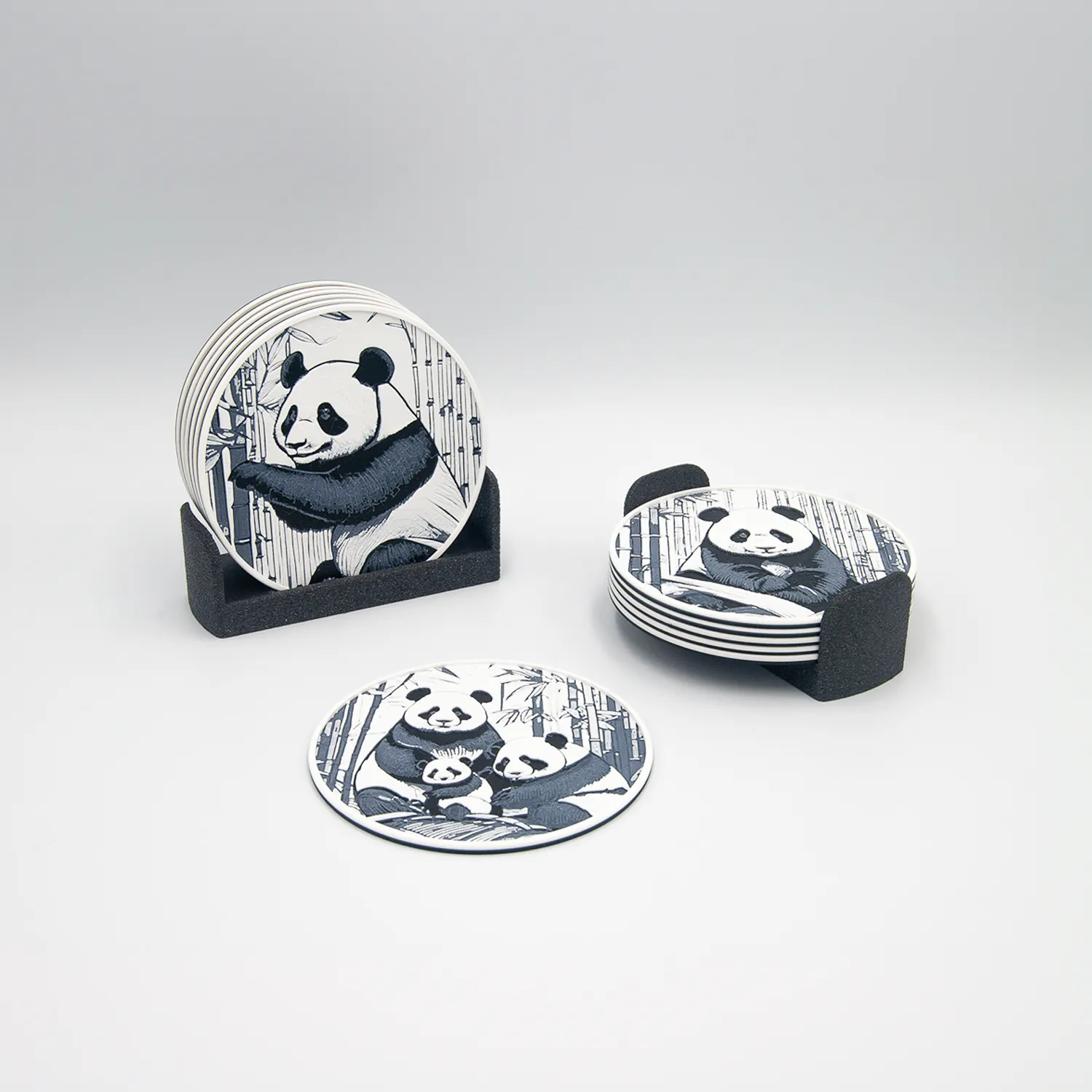 Giant Panda Coasters