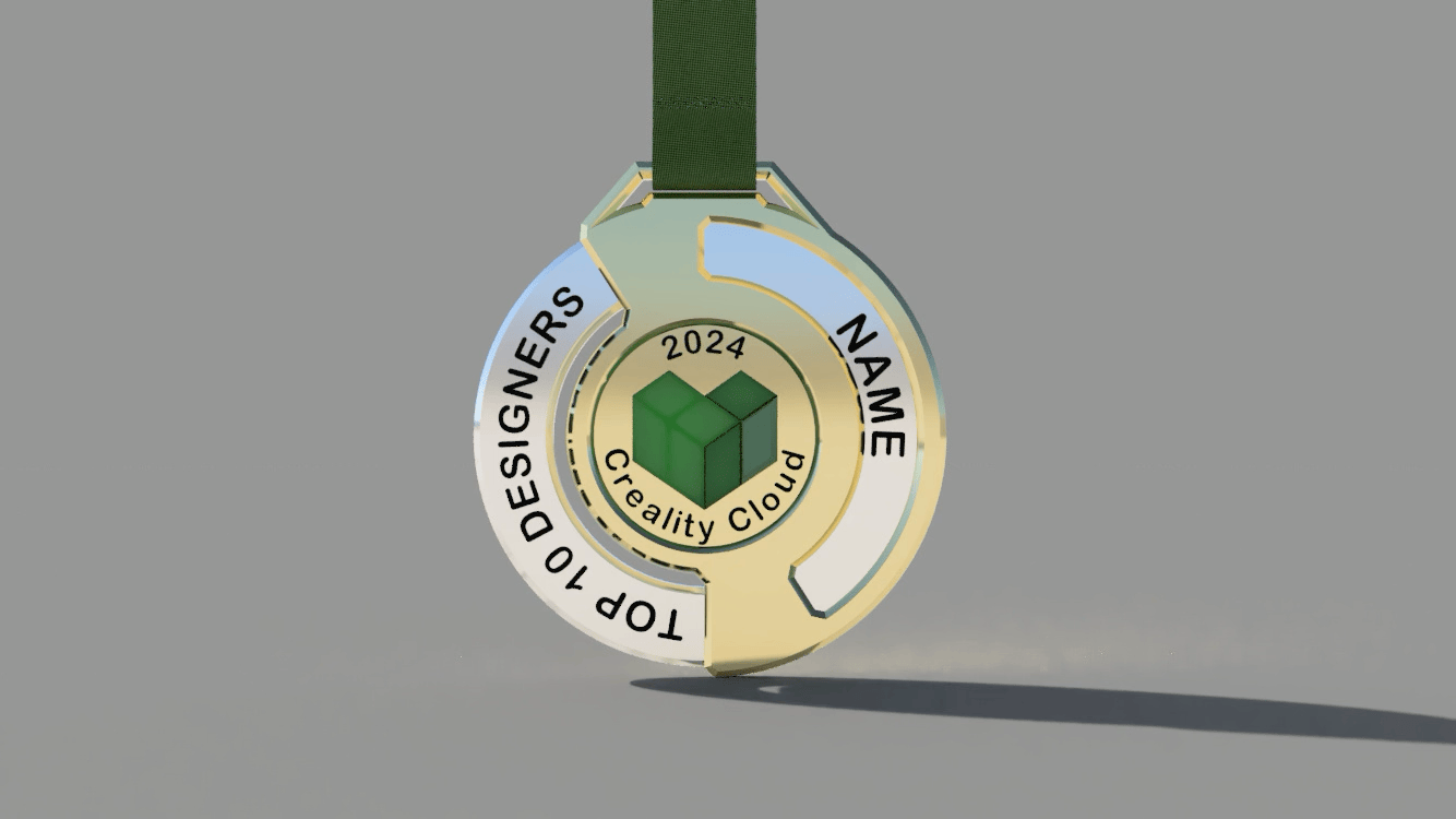 Top Designers Creality Cloud Medal