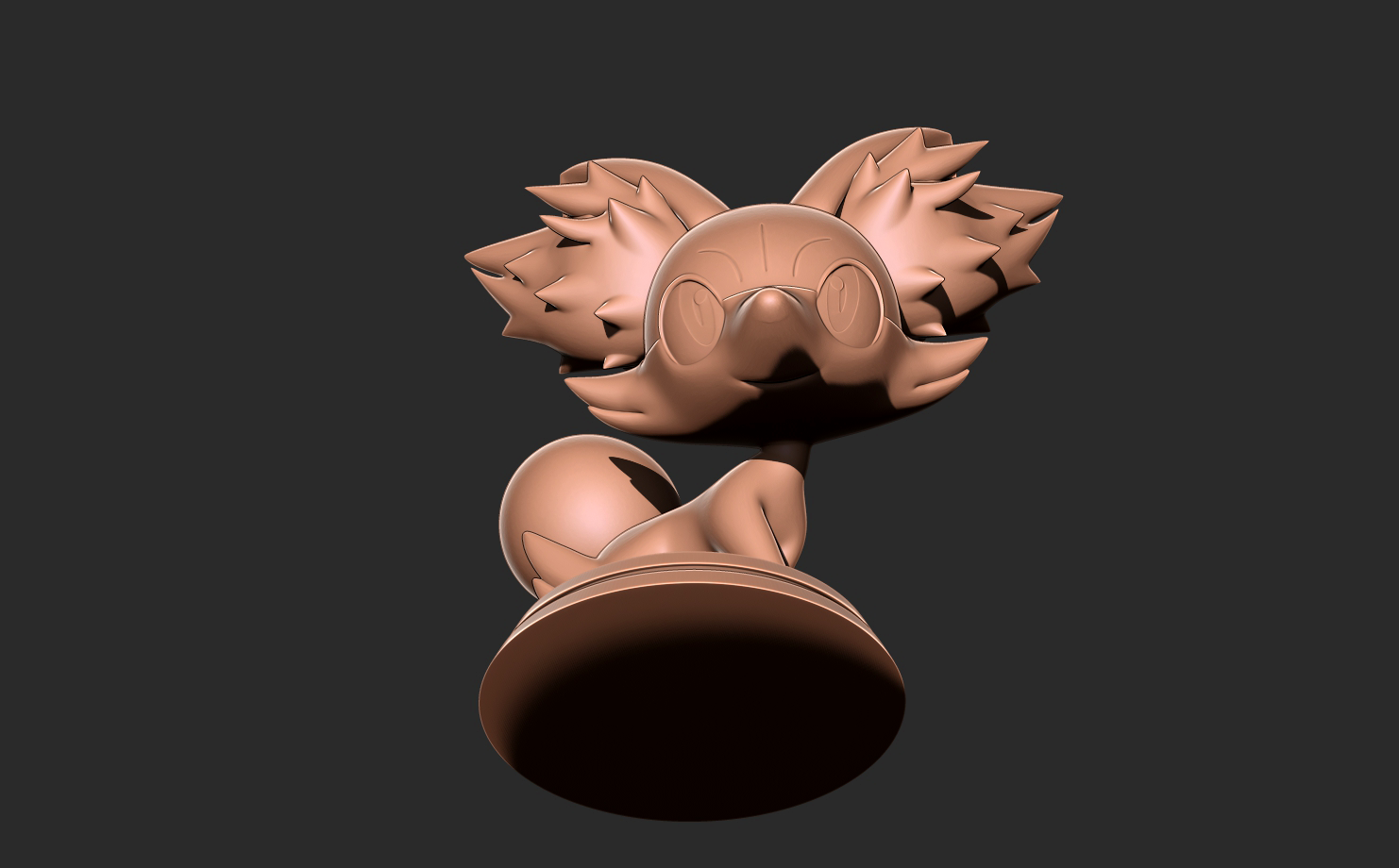 Pokemon - fennekin 3D print model | 3D models download | Creality Cloud