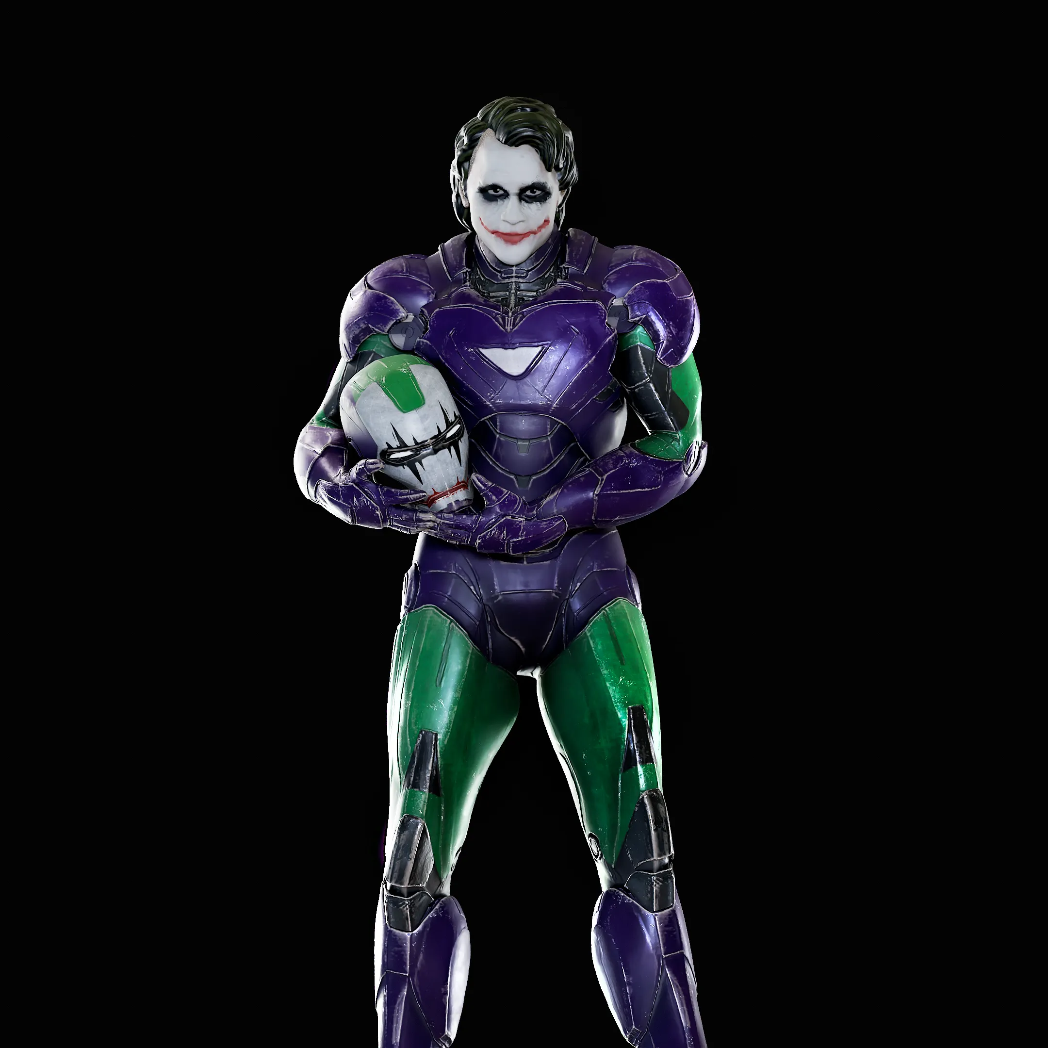 "The Joker Man" - Iron Man crossover with The Joker Ledger
