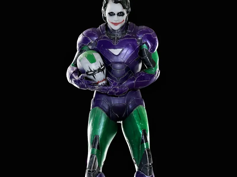 "The Joker Man" - Iron Man crossover with The Joker Ledger
