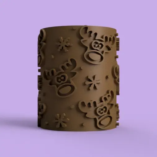 Rodillo Texturizador Navidad / Christmas Texture Roller