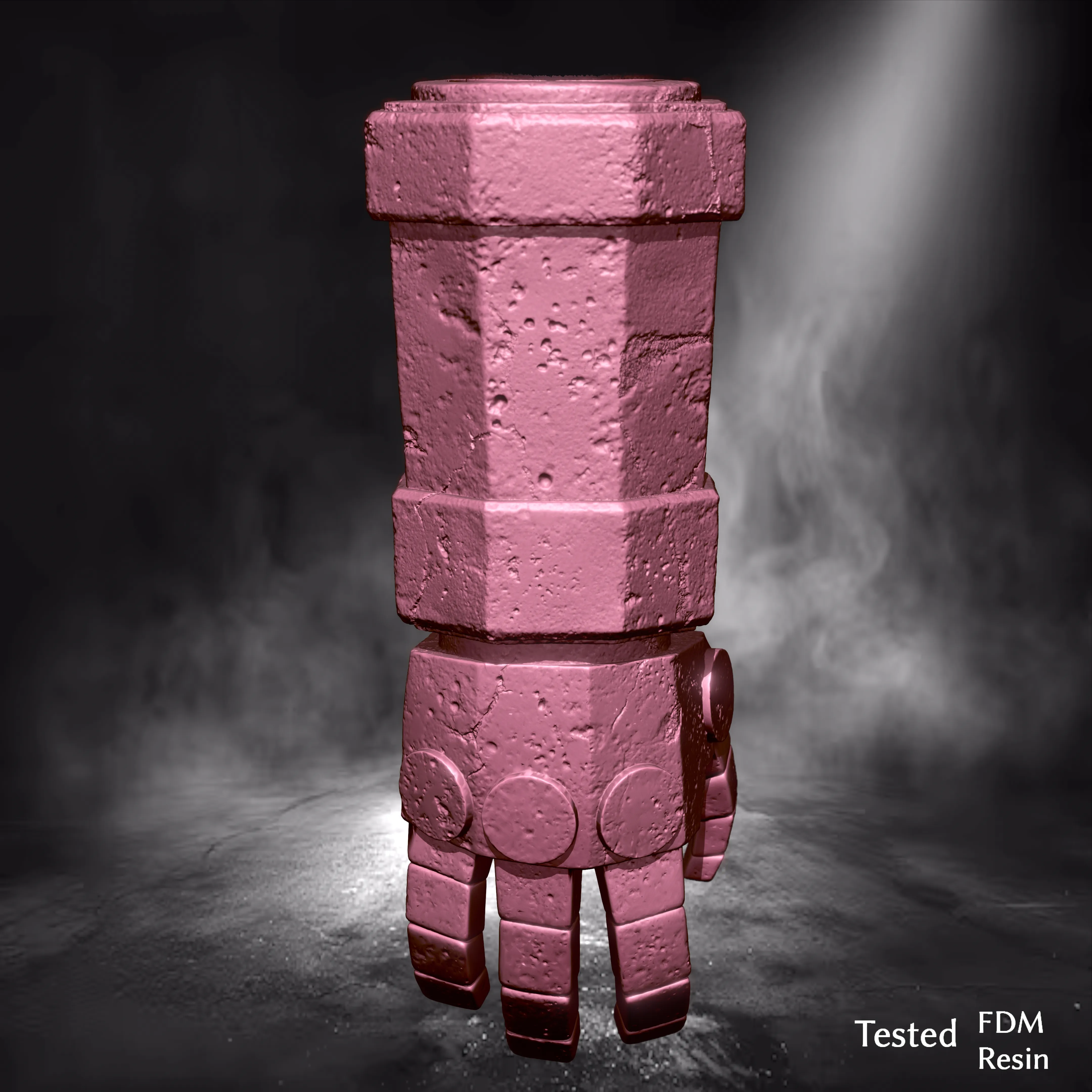 Hellboy Glove – Multi-Part Model for Cosplay 🔥👊
