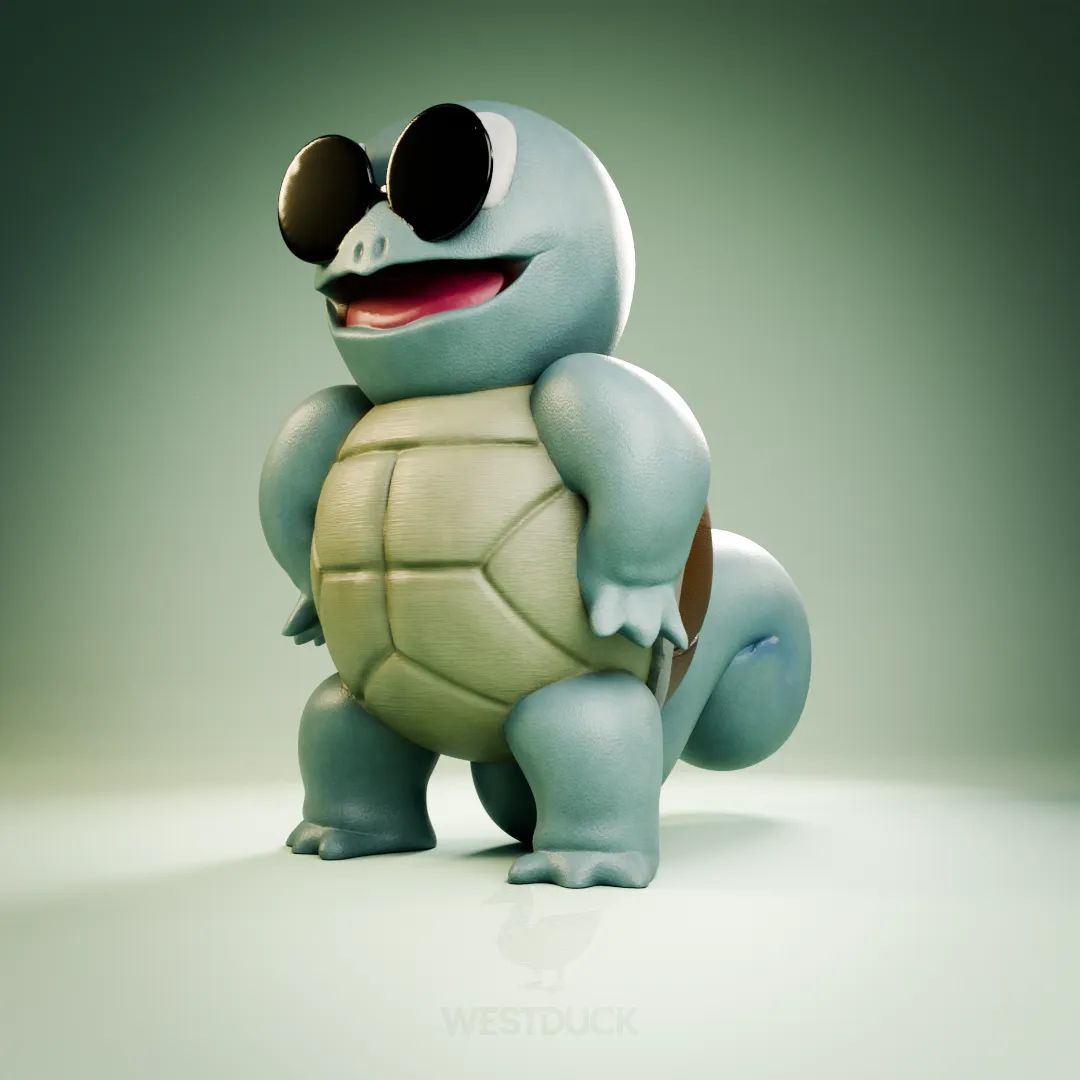 Squirtle Squad Member - Pokemon