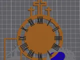 He Is Risen Resurrection Wall Clock-1