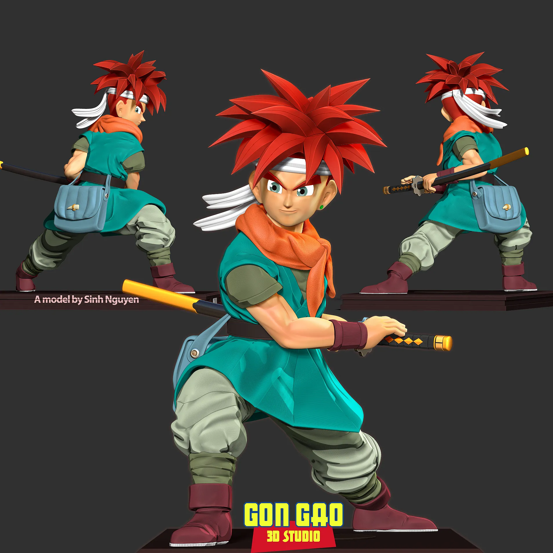 Crono - Chrono Trigger Fanart