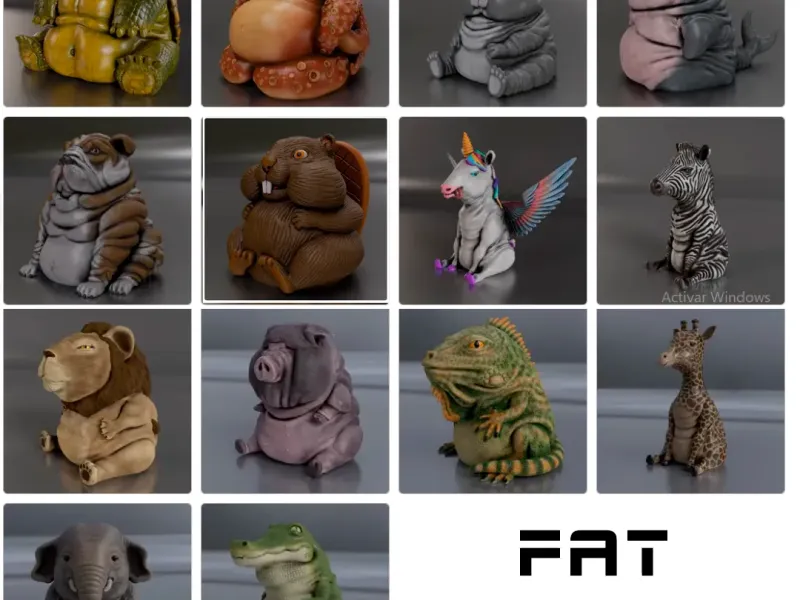 FAT ANIMALS PACKS STL