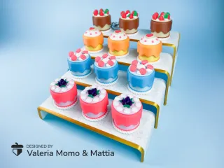 ShowCase Stands for Toys, Keychain & Clickers [Cake Not Inc]