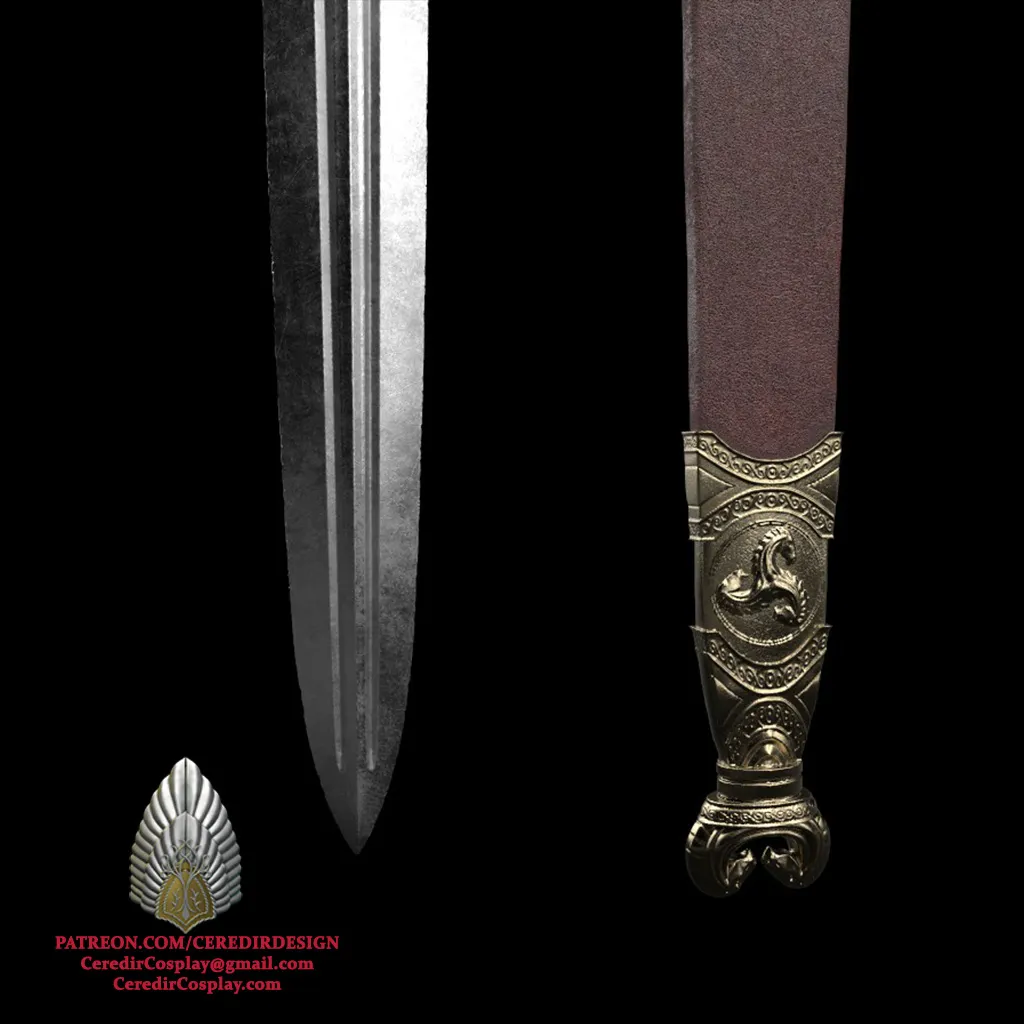 Hera Sword War of the Rohirrim lord of the rings 3D DIGITAL