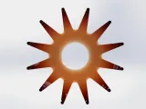 Rodin Coil Star .STL 290mm Diameter Coil | iToroid Vortex-3