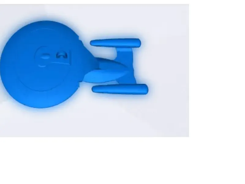 Enterprise D Christmas Ornament