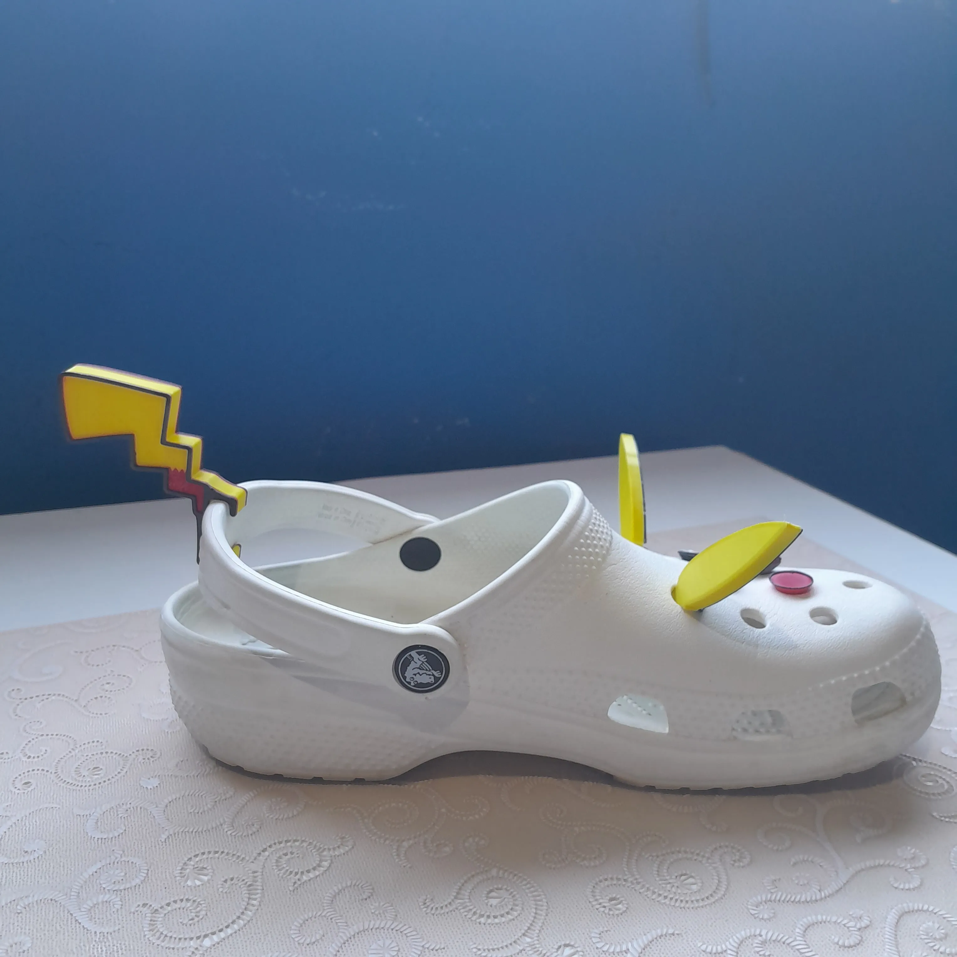 Pikachu crocs shoe charm