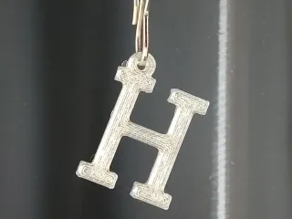 H keychain