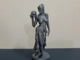 Dark Muse – Sexy NSFW Gothic Statue with Skull-1