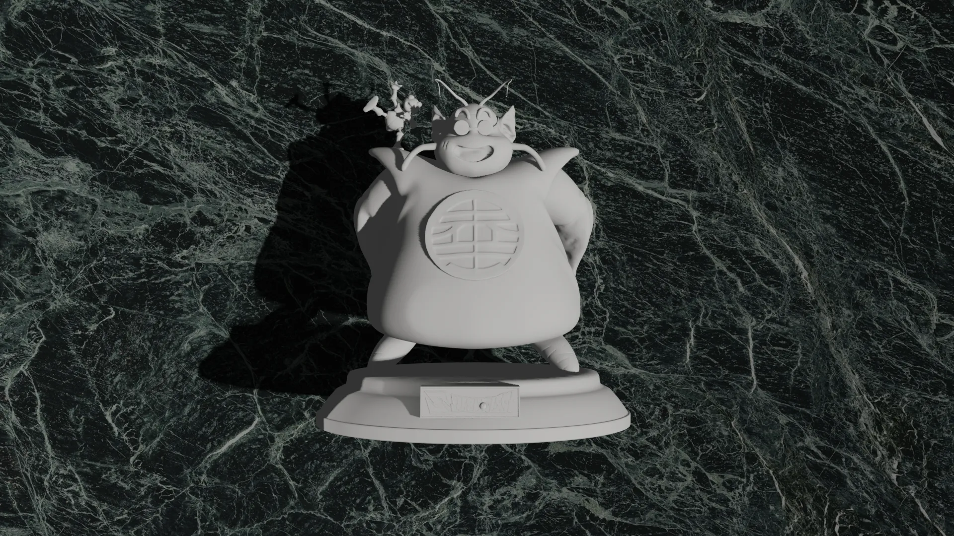 Kaio Gregory Dragon Ball Z #9 Optimized for 3D Printing