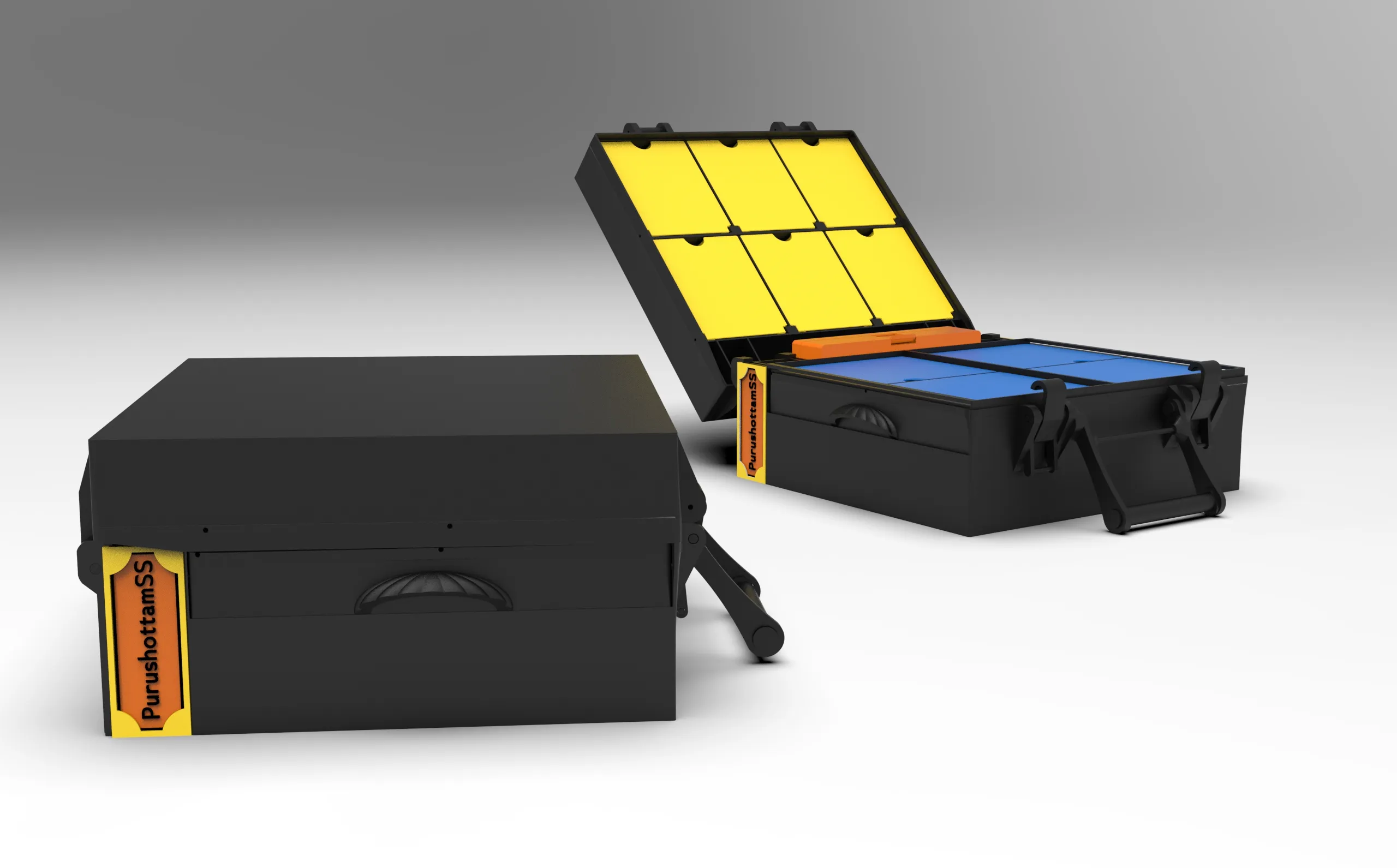 "Fishing Tackle Box"